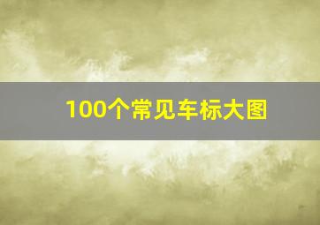 100个常见车标大图