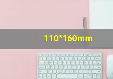 110*160mm