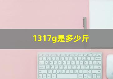 1317g是多少斤