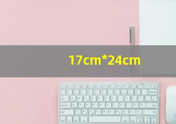 17cm*24cm