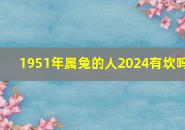 1951年属兔的人2024有坎吗