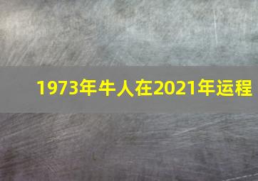 1973年牛人在2021年运程