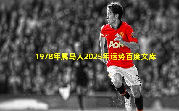 1978年属马人2025年运势百度文库