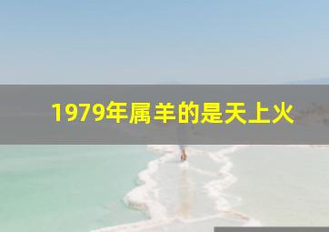 1979年属羊的是天上火