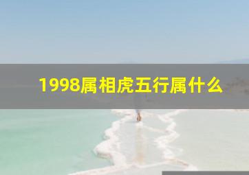 1998属相虎五行属什么