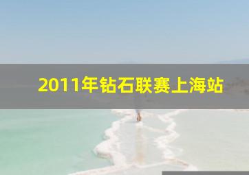 2011年钻石联赛上海站