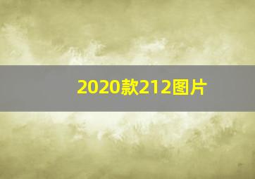 2020款212图片