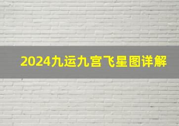 2024九运九宫飞星图详解