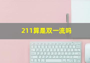 211算是双一流吗