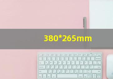 380*265mm