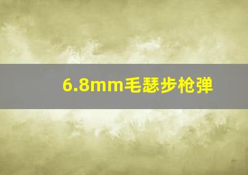 6.8mm毛瑟步枪弹