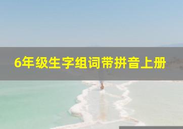 6年级生字组词带拼音上册