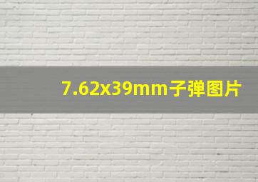 7.62x39mm子弹图片