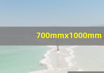 700mmx1000mm