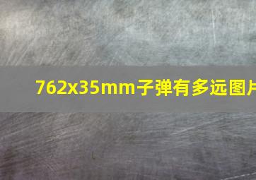 762x35mm子弹有多远图片