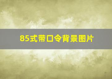 85式带口令背景图片