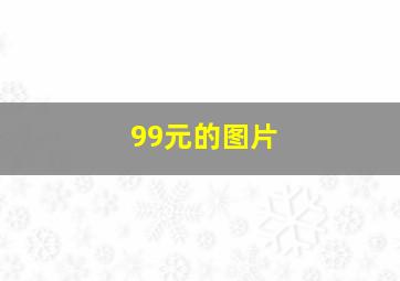 99元的图片