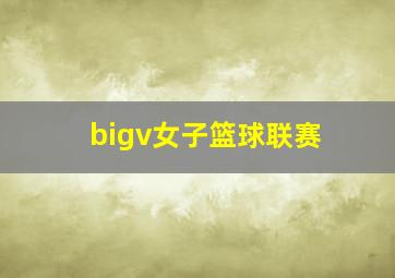 bigv女子篮球联赛