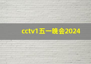 cctv1五一晚会2024