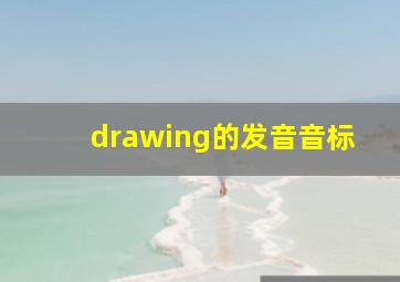 drawing的发音音标