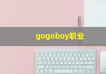 gogoboy职业