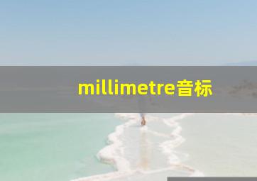 millimetre音标