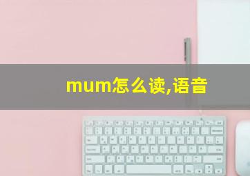 mum怎么读,语音