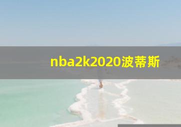 nba2k2020波蒂斯