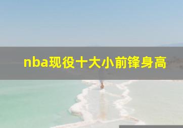 nba现役十大小前锋身高