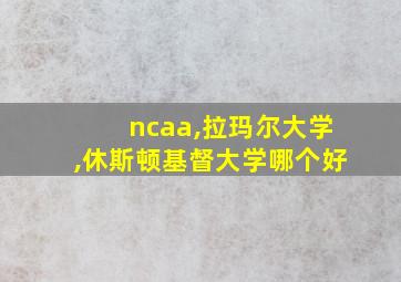 ncaa,拉玛尔大学,休斯顿基督大学哪个好