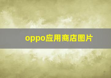 oppo应用商店图片