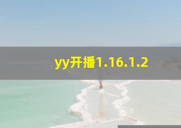 yy开播1.16.1.2