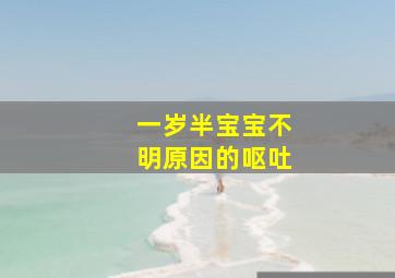 一岁半宝宝不明原因的呕吐