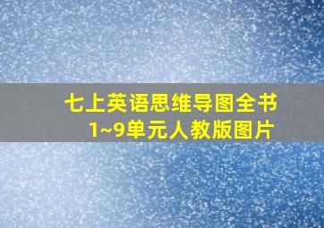 七上英语思维导图全书1~9单元人教版图片