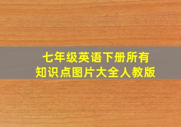 七年级英语下册所有知识点图片大全人教版