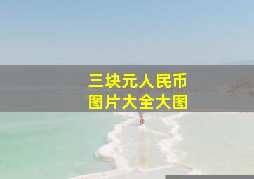 三块元人民币图片大全大图