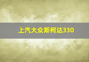 上汽大众斯柯达330