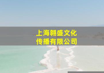 上海翱盛文化传播有限公司