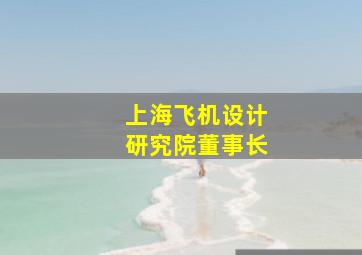 上海飞机设计研究院董事长