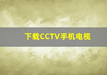 下载CCTV手机电视