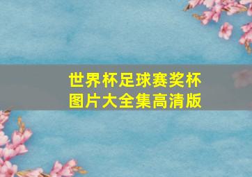 世界杯足球赛奖杯图片大全集高清版