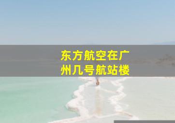 东方航空在广州几号航站楼