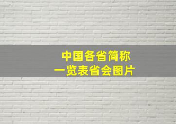 中国各省简称一览表省会图片