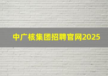 中广核集团招聘官网2025