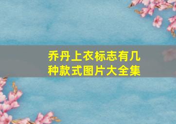 乔丹上衣标志有几种款式图片大全集