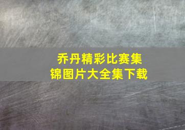 乔丹精彩比赛集锦图片大全集下载