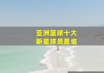 亚洲篮球十大新星球员是谁