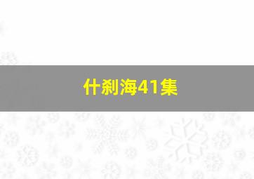 什刹海41集