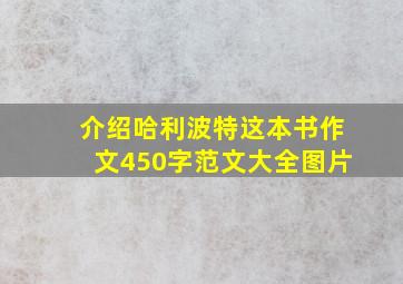 介绍哈利波特这本书作文450字范文大全图片