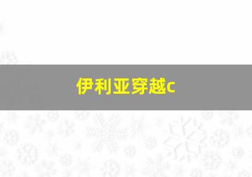 伊利亚穿越c